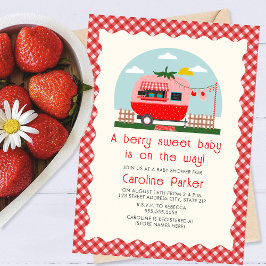 Berry Sweet Baby Aardbei Camper Kaart