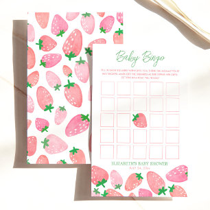 Berry Sweet Baby Bingo Baby shower spel