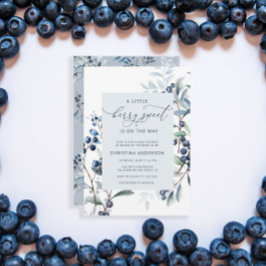 Berry Sweet Baby is op de weg Baby shower Kaart