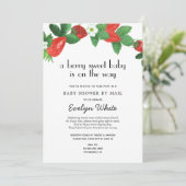 Berry Sweet Baby is op het Way Baby shower per Mai Kaart (Staand voorkant)
