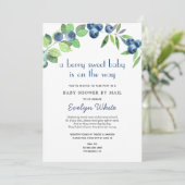 Berry Sweet Baby is op het Way Baby shower per Mai Kaart (Staand voorkant)