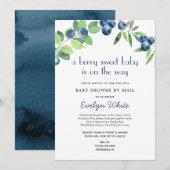Berry Sweet Baby is op het Way Baby shower per Mai Kaart (Voorkant / Achterkant)