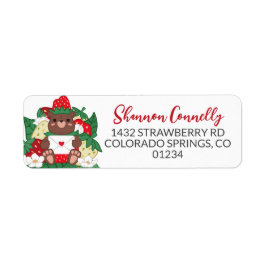 Berry Sweet Baby Red Strawberry Beer Cub Adres Etiket