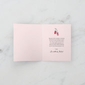 Berry Sweet Baby shower Aardbei Bedankt Kaarten (Binnen)