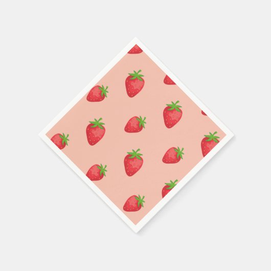 Berry Sweet baby shower baby shower uitnodiging Servet (Hoek)