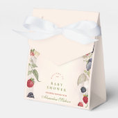 Berry Sweet Baby shower Bedankdoosjes (Voorkant Zijde)