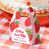 Berry Sweet Baby shower Bedankdoosjes