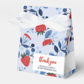 Berry Sweet Baby shower Bedankdoosjes (Voorkant Zijde)
