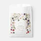 Berry Sweet Baby shower Bedankzakje (Voorkant)