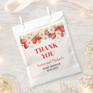 Berry Sweet Baby Shower Bedankzakje