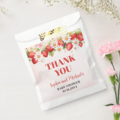 Berry Sweet Baby Shower Bedankzakje (Gezegeld)