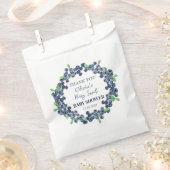 Berry Sweet Baby shower Blueberry Baby Meisje Jong Bedankzakje (Geknipt)