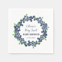 Berry Sweet Baby shower Blueberry Baby Meisje Jong