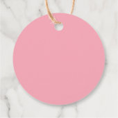 Berry Sweet Baby shower Dank je Bedankjes Labels (Achterkant)