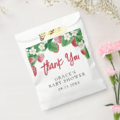 Berry Sweet Baby shower Dank je Bedankzakje (Gezegeld)