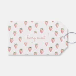 Berry Sweet Baby shower Dank je Cadeaulabel