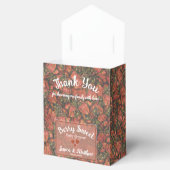 Berry Sweet Baby shower Favororboxen - Aardbeien Bedankdoosjes (Geopend)