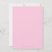 Berry Sweet Baby shower Invitation Kaart (Achterkant)