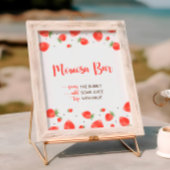 Berry Sweet Baby shower, Momosa Bar Teken Poster