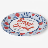 Berry Sweet Baby shower Papier Bord (Gekanteld)
