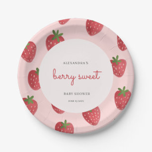 Berry Sweet Baby shower Papier Bord