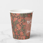 Berry Sweet Baby shower papieren bekers - Aardbeie (Voorkant)