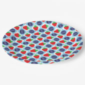 Berry Sweet Baby shower Papieren Bordje (Gekanteld)