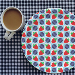 Berry Sweet Baby shower Papieren Bordje