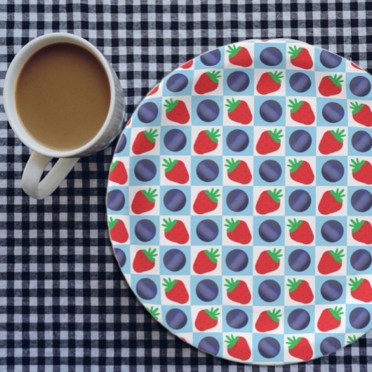 Berry Sweet Baby shower Papieren Bordje