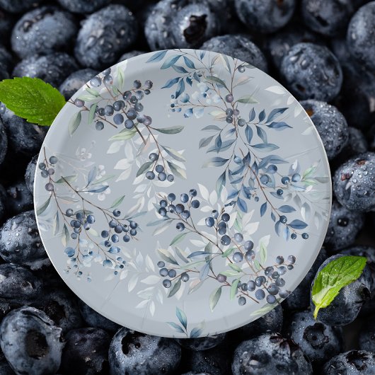 Berry Sweet Baby shower Papieren Bordje