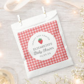 Berry Sweet Baby shower picknick Bedankzakje (Geknipt)