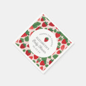 Berry Sweet Baby shower picknick Servet (Hoek)