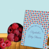 Berry Sweet Baby shower Reclamebord Met Voetstuk