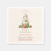 Berry Sweet Baby shower Servet (Voorkant)