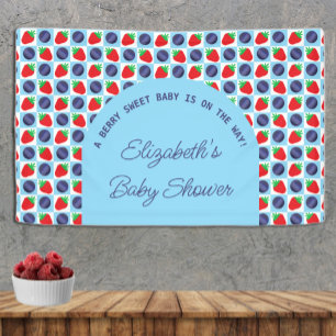 Berry Sweet Baby shower Spandoek