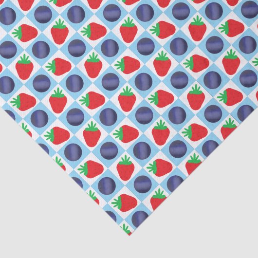 Berry Sweet Baby shower Tissuepapier (Detail)