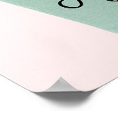 Berry Sweet Baby shower Welkomstbord Poster (Hoek)