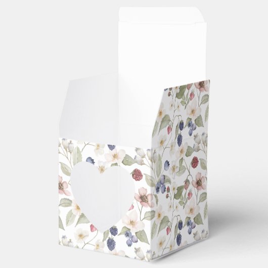 Berry Sweet Baby shower Wilde bessen Dank u Bedankdoosjes (Geopend)