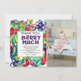 Berry Sweet Bedankkaart
