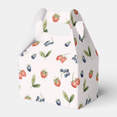 Berry Sweet Berries Meisje Baby shower Bedankdoosjes (Achterkant)