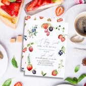 Berry Sweet Berries Meisje Baby shower Kaart