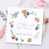 Berry Sweet Berries Meisje Baby shower Servet