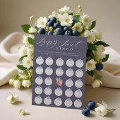 Berry Sweet Bingo Baby shower Game Kaart
