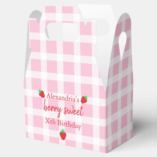 Berry Sweet Birthday Bedankdoosjes (Geopend)