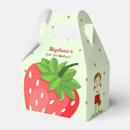 Berry Sweet Birthday Bedankdoosjes (Achterkant)