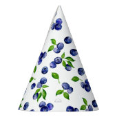 Berry Sweet Birthday Blueberries Waterverf Schatti Feesthoedjes (Links)