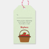 Berry Sweet Birthday Cadeaulabel (Achterkant)