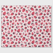 Berry Sweet Birthday Cadeaupapier (Vlak)