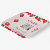 Berry Sweet Birthday Foto Papieren Bordje (Gebogen)