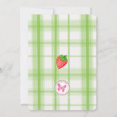 Berry Sweet Birthday Kaart (Achterkant)